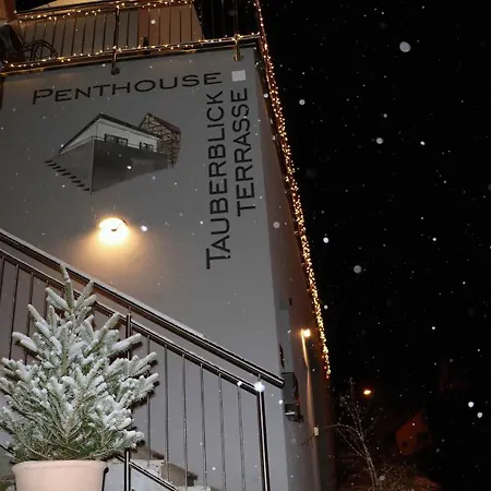 Penthouse Tauberblick Appartement *