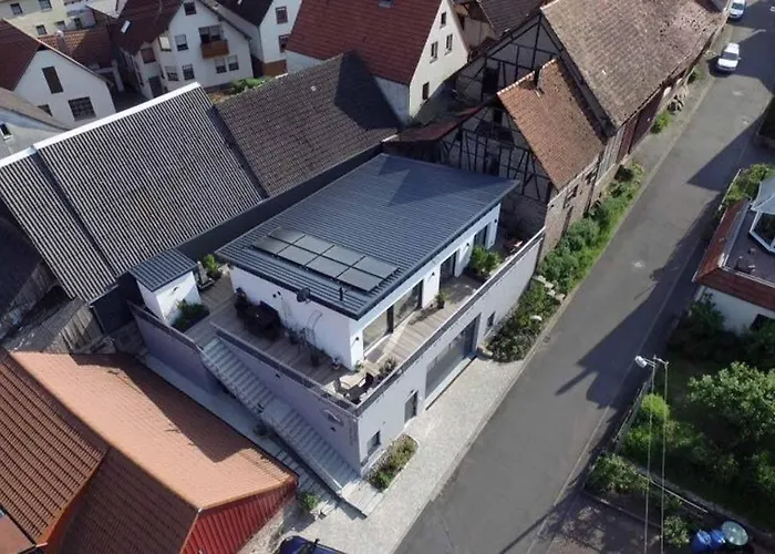 Penthouse Tauberblick 公寓 陶博比斯霍夫斯海姆