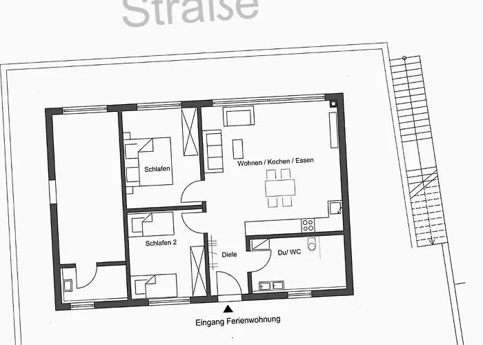 Penthouse Tauberblick 公寓 *