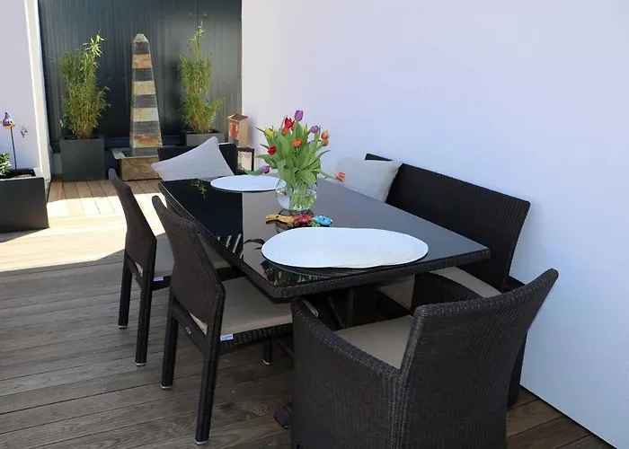 Penthouse Tauberblick 公寓 *